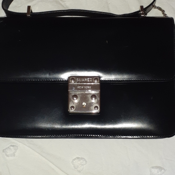 EUC ORIGINAL SUAREZ NEW YORK BLACK BAG - Picture 2 of 12